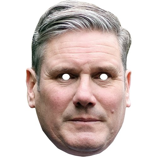 Keir Starmer V2 Face Mask - Personalised and Celebrity Face Masks ...