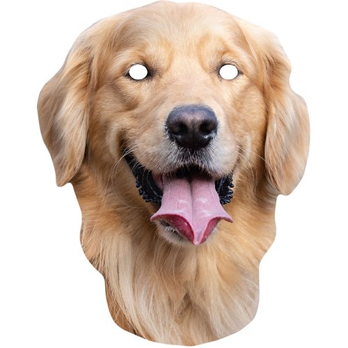 golden retriever maske