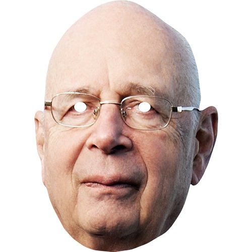 Klaus Schwab Politician Face Mask - Personalised and Celebrity Face ...