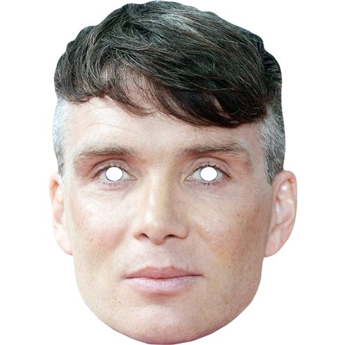 Cillian Murphy Celebrity Actor Card Face Mask - Personalised and ...