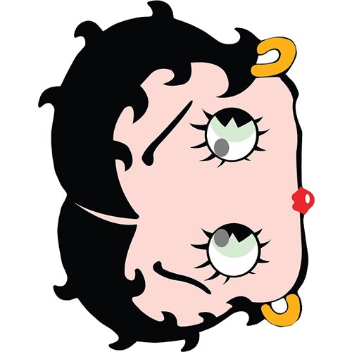 Betty Boop Face Mask - Next Day Delivery