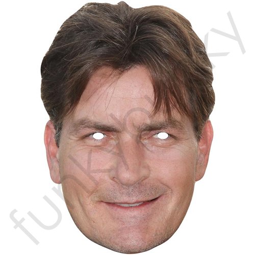 Charlie Sheen Mask - Personalised and Celebrity Face Masks - Next Day ...