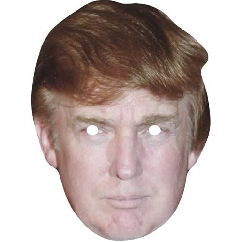 Donald Trump Version 5 Retro Mask - Personalised and Celebrity Face ...