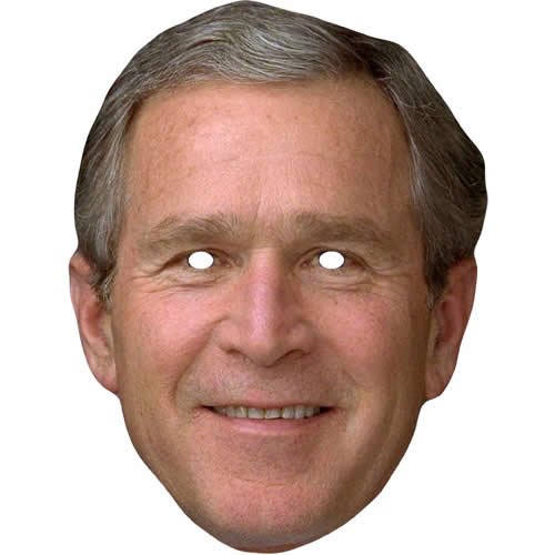 George Bush Mask - Personalised and Celebrity Face Masks - Next Day ...