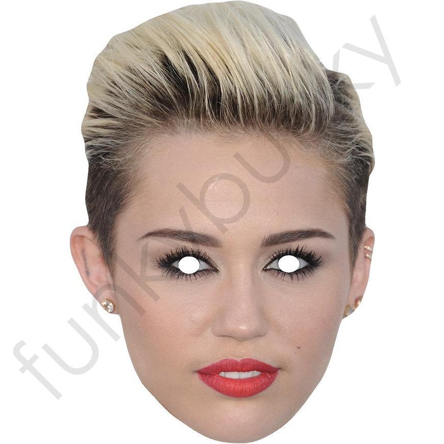 Miley Cyrus Mask New Version - Personalised and Celebrity Masks - Next ...