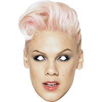 Pink Celebrity Singer Mask