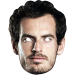 Andy Murray Latest Version Tennis Mask