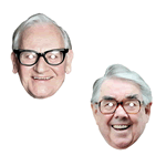 The Two Ronnies - Pack of 2 Masks (2727-2728)