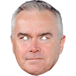 Huw Edwards BBC Card Face Mask