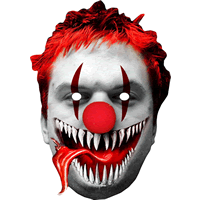 Clown Halloween Fancy Dress Face Mask