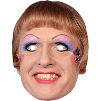 Grayson Perry Celebrity Face Mask