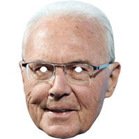 Franz Beckenbauer Football Manager Card Face Mask