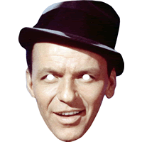 Frank Sinatra Celebrity Mask