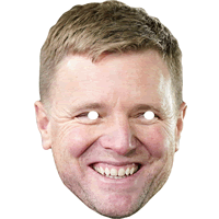 Eddie Howe Football Manager Card Face Mask