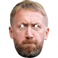Graham Potter Football Manager Card Face Mask