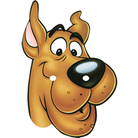 Scooby-Doo Cartoon Party Mask