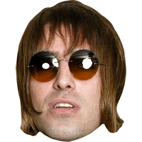 Liam Gallagher Oasis Party Facemask