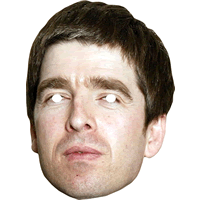 Noel Gallagher Oasis Party Facemask