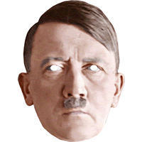 Adolf Hitler Politician Card Facemask