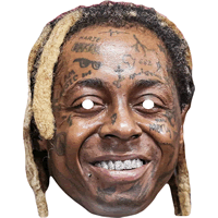 Lil Wayne Rapper Fancy Dress Face Mask