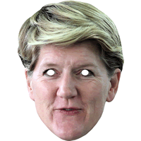 Claire Balding (Version 2) Fancy Dress Facemask