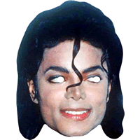 Michael Jackson Singer Fancy Dress Facemask