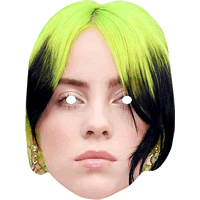 Billie Eilish Singer Fancy Dress Party Facemask