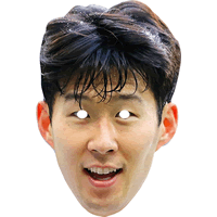 Son Heung Min Football Facemask