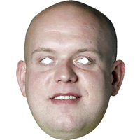 Michael van Gerwen Darts Face Mask