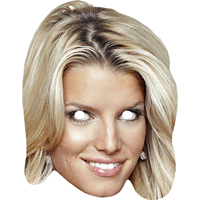 Jessica Simpson Celebrity Party Facemask