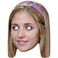 Sarah Michelle Gellar Retro Celebrity Party Facemask