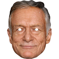 Hugh Hefner Celebrity Playboy Party Facemask