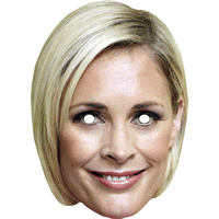 Jenni Falconer Celebrity Card Facemask