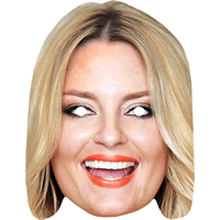 Morgana Robinson Celebrity Comedian Card Facemask