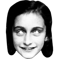 Anne Frank Celebrity Mask