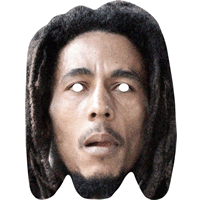 Bob Marley Singer Fancy Dress Facemask