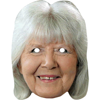 Jilly Cooper Author Face Mask