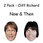 Cliff Richard Now & Then Masks *(1293-1819)