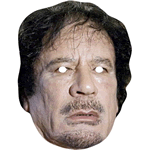 Colonel Gaddafi Politician Mask