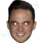 Gareth Gates X Factor Singer Mask