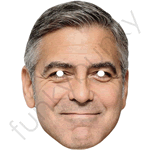 George Clooney Smug Mask