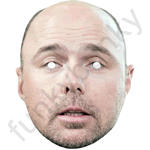 Karl Pilkington Version 2 Comedian Mask