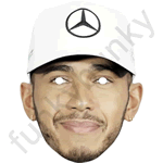 Lewis Hamilton Formula 1 Racing Driver Facemask