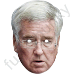 Michael Fallon Politician Mask