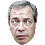 Nigel Farage version 2 Mask