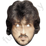 Sylvester Stallone 1980s Mask