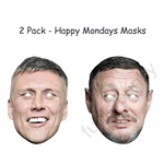 Happy Mondays Singer Mask - Pack of 2 Masks (1916-2404)