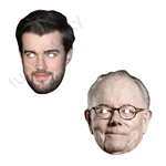 Jack & Michael Whitehall Mask - Pack of 2 Masks (1536-2479)