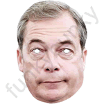 Nigel Farage Version 3 Politician Mask