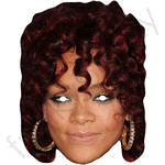 Rihanna Mask - Curly Hair